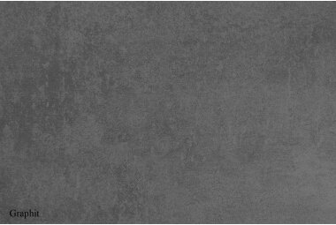 Esstisch ausziehbar Eike 5 160 x 90 x 75 Esszimmertisch Graphit/Keramik Hell 13428