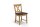 Küchenstuhl (2er-Set) Dedra aus Massivholz 47 x 53 x 90 Esszimmerstuhl massiv Wildeiche geölt/Dunkelbraun 12139