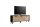 TV-Unterschrank Jaida 186x68x39 Lowboard Schwarz/Artisan 10095