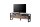 TV-Unterschrank Jami 180x63x43 Lowboard Schwarz-Okapi Nuss/Okapi Nuss 10132