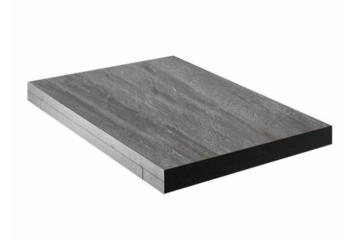 Ansatzplatten Enzo Di Lusso Flamed Wood Black 13962