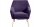 Sessel Kachka Bezug Veloursstoff Buche natur / violett 21081