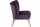 Sessel Kadisha Bezug Samtvelours Buche natur / purple 21104