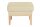 Hocker Kagami Bezug Flachgewebe Buche natur / beige 21148