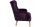 Sessel Kaiya Bezug Samtvelours Buche natur / purple 21223