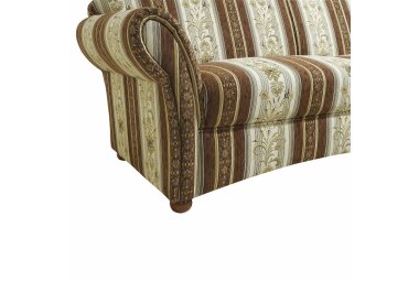 Sofa 2-Sitzer Kama Bezug Chenille Buche nussbaum dunkel / braun 21546