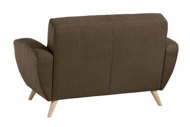 Sofa 2-Sitzer Karen Bezug Samtvelours (mit Clean-Abo Ausrüstung) Buche natur / braun 21837