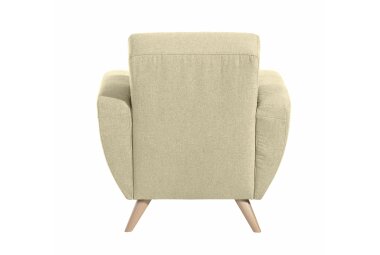 Sessel Karen Bezug Samtvelours (mit Clean-Abo Ausrüstung) Buche natur / beige 21839