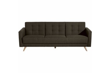 Sofa 3-Sitzer mit Bettfunktion Karisa Bezug Flachgewebe...