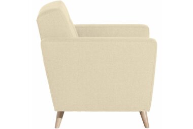 Sessel Karisa Bezug Flachgewebe Buche natur / beige 21912