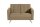 Sofa 2-Sitzer Karisa Bezug Flachgewebe Buche natur / sand 21928