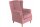 Ohrensessel Karlen Bezug Samtvelours Buche natur / rose 22044