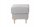 Hocker  Karlen Bezug Veloursstoff Buche natur / silber 22062