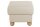 Hocker Kasha Bezug Kunstleder Buche natur / beige 22288