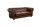 Sofa 3-Sitzer Kath Bezug Wischleder Buche nussbaum dunkel / braun 22453