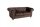 Sofa 2-Sitzer Kathe Bezug Samtvelours Buche nussbaum dunkel / braun 22476