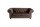 Sofa 2-Sitzer Kathe Bezug Samtvelours Buche nussbaum dunkel / braun 22476