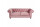 Sofa 2,5-Sitzer Kathe Bezug Samtvelours Buche nussbaum dunkel / rosé 22478