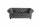 Sofa 2-Sitzer Kathe Bezug Samtvelours Buche nussbaum dunkel / anthrazit 22482