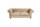 Sofa 2,5-Sitzer Kathe Bezug Samtvelours Buche nussbaum dunkel / sand 22493