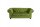 Sofa 2-Sitzer Kathe Bezug Samtvelours Buche nussbaum dunkel / oliv 22497