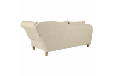 Recamiere mit Armteil rechts klappbar Katia Bezug Flachgewebe Buche natur / beige 22655