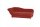 Recamiere mit Armteil links klappbar Katia Bezug Veloursstoff Buche natur / terracotta 22693