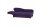 Recamiere mit Armteil links klappbar Katia Bezug Veloursstoff Buche natur / violett 22695