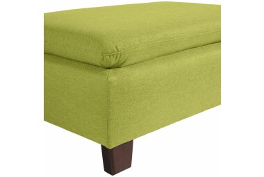 Hocker Katti Bezug Flachgewebe Buche nussbaum dunkel / apfel 22923