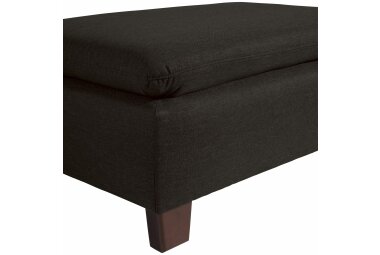 Hocker Katti Bezug Flachgewebe Buche nussbaum dunkel / schoko 22932