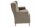 Sofa 3-Sitzer Kali Bezug Flachgewebe Buche eichefarbig lackiert / hellbraun 23236