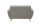 Sofa 2-Sitzer Kaitlyn Bezug Flachgewebe Buche natur / grau 23197