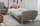 Sofa 3-Sitzer mit Bettfunktion Kaitlyn Bezug Flachgewebe Buche natur / grau 23198