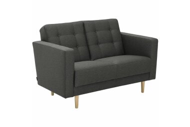 Sofa 2-Sitzer Kaisa Bezug Flachgewebe Esche natur /...