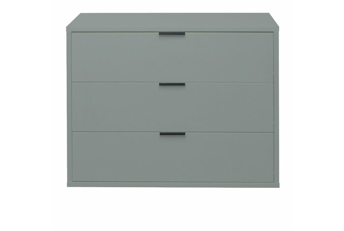 Kommode Erna 81x45x67 Pinie Green matt Lack 14719