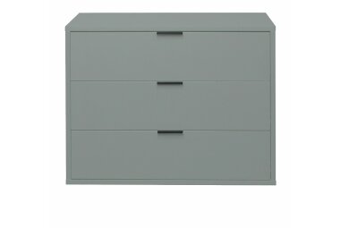 Kommode Erna 81x45x67 Pinie Green matt Lack 14719