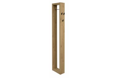 Garderobe Erna 166x32x187 Anthrazit matt Lack 90110