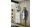 Garderobe Erna 166x32x187 Kreidegrau matt Lack 90111