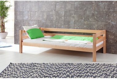 Spielbett Gelya 208x186x113 Massivholz Buche lackiert 11137