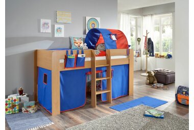 Spielbett Ginnie 217x97x107 Holznachbildung Buche Dekor 11240