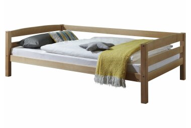 Seniorenbett Giselle 208x98x63 Massivholz Buche lackiert 11248