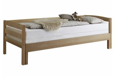 Funktionsbett Giuliana 214x98x72 Massivholz Buche lackiert 11256