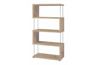 Regal Elga 66x33x126 Bücherregal Standregal eiche...