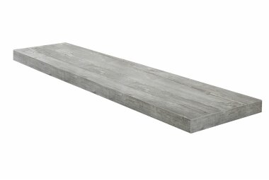 Wandboard Elif 90x24x4 B&uuml;cherregal Wandregal beton...