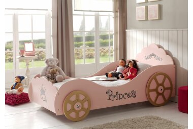 Kutschenbett Karyna 210x107x90 Kinderbett Spielbett MDF...