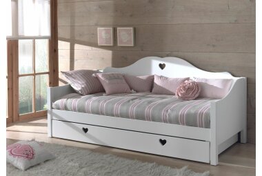 Kojenbett Kamila 212x98x95 Funktionsbett MDF Weiß...