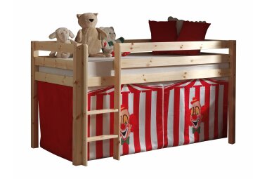 Spielbett Karolina 210x106x114 Kinderbett Massivholz...