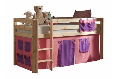 Spielbett Karolina 210x106x114 Kinderbett Massivholz...