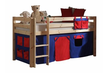 Spielbett Karolina 210x106x114 Kinderbett Massivholz...