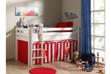 Spielbett Karolina 210x106x114 Kinderbett Massivholz...